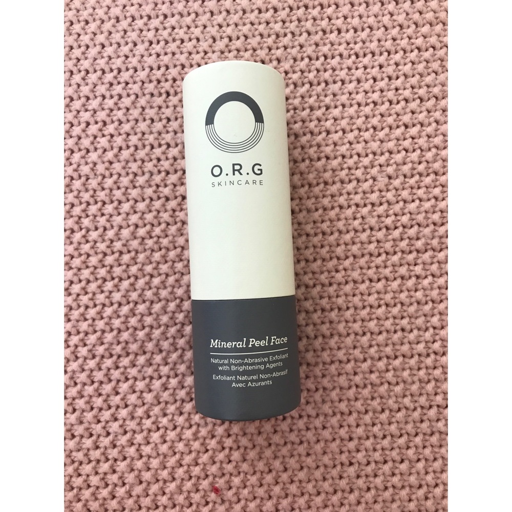 ORG Skincare Mineral Facial Peel